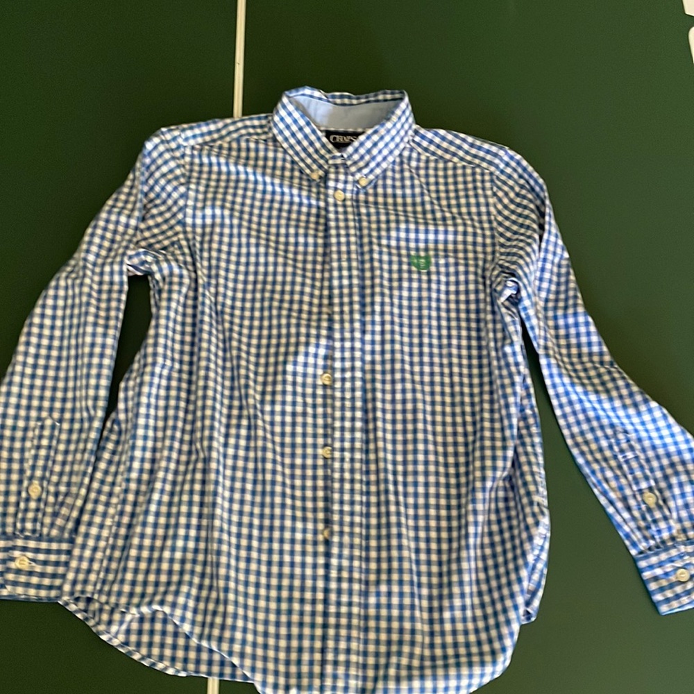 CHAPS long sleeve dress shirt size large (14/16)